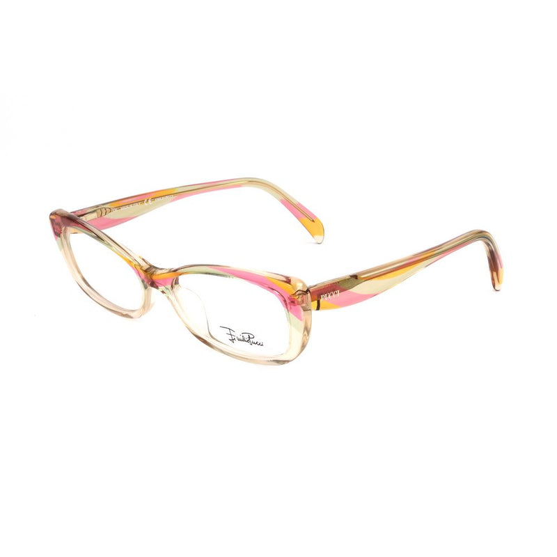 Emilio Pucci Multicolor Plastic Glasses (Frames)