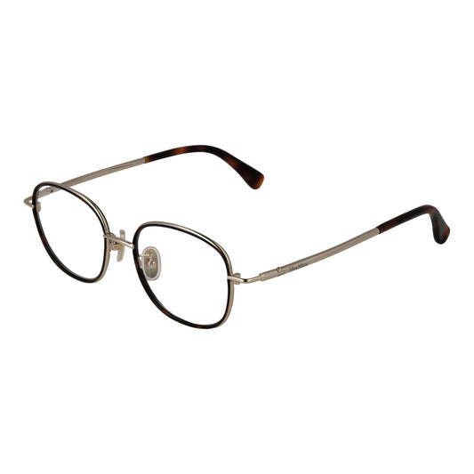 Max Mara Brown Metal Glasses (Frames) - ClickThatClicks 