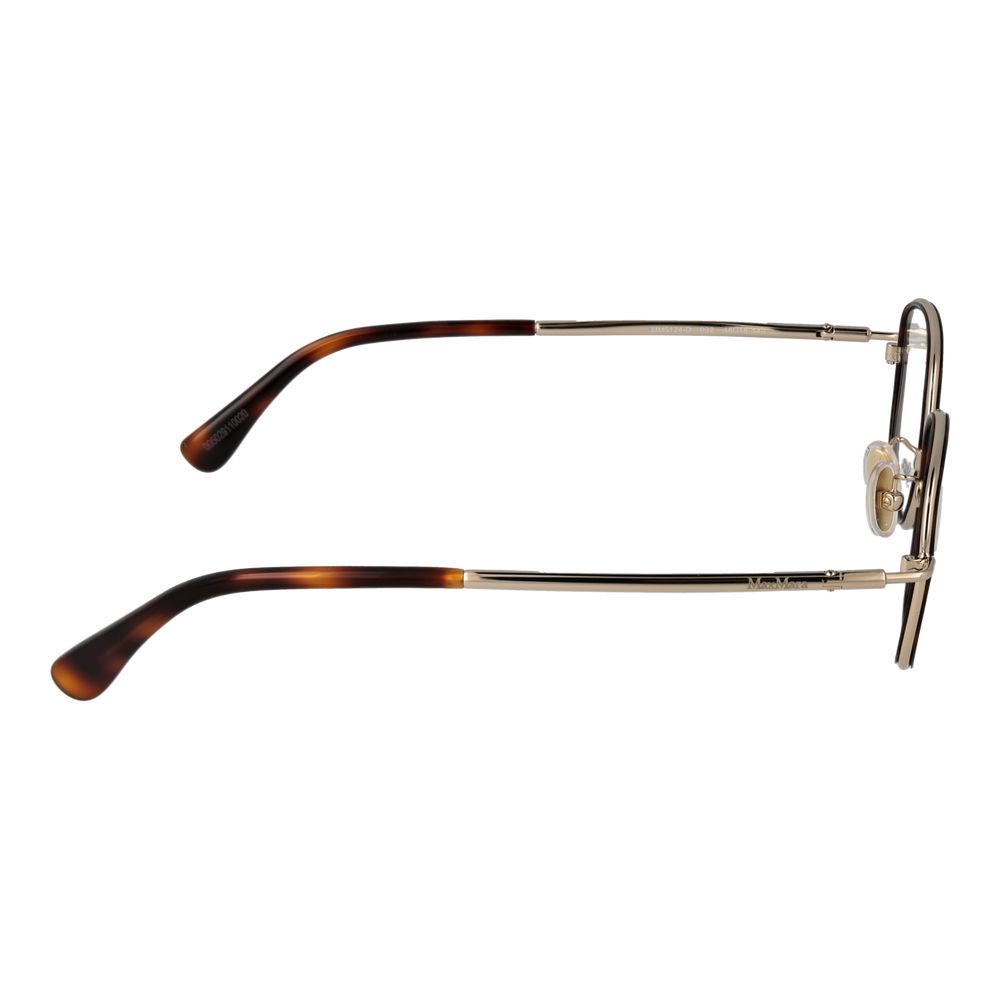 Max Mara Brown Metal Glasses (Frames) - ClickThatClicks 