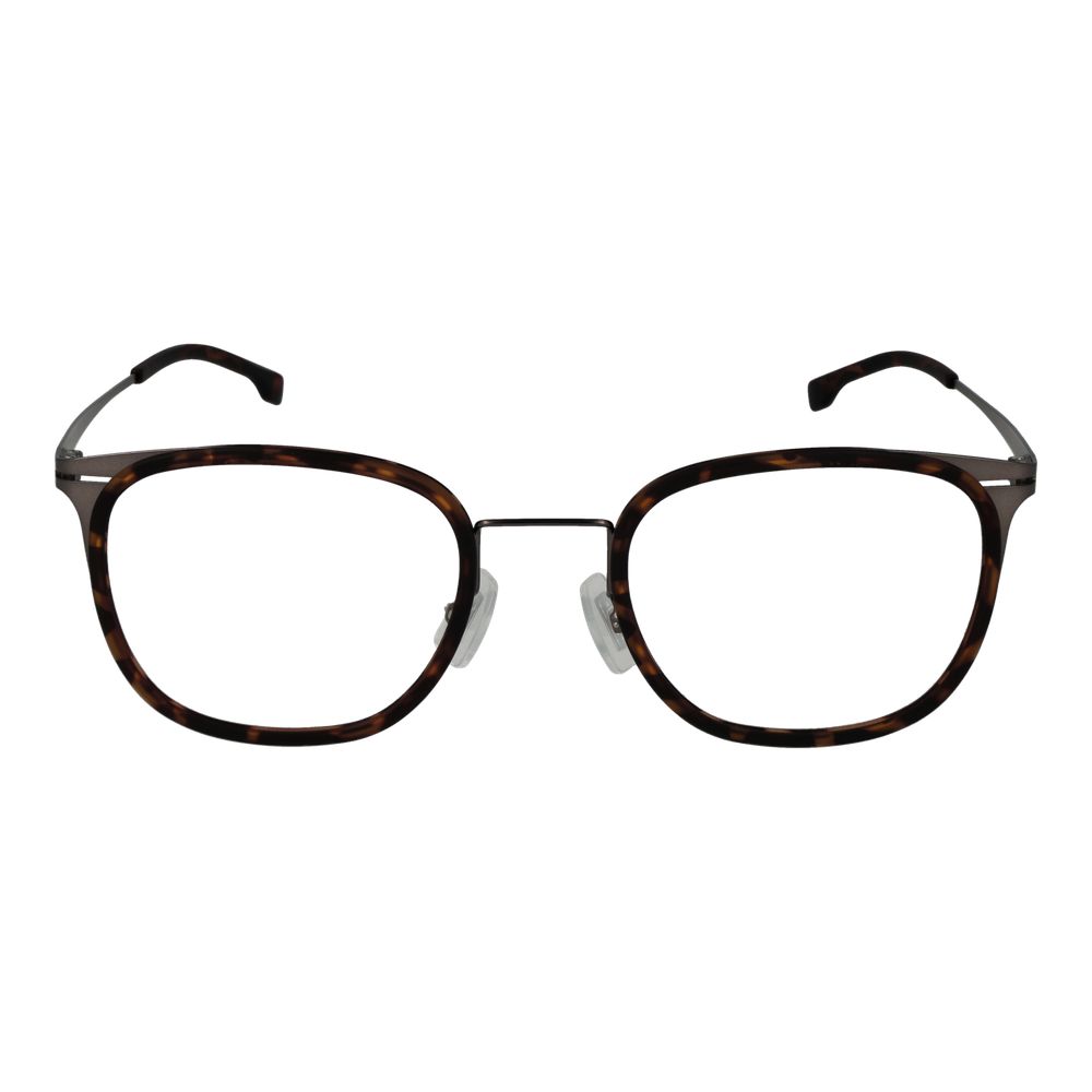 Hugo Boss Brown Stainless Steel Glasses (Frames) - ClickThatClicks 