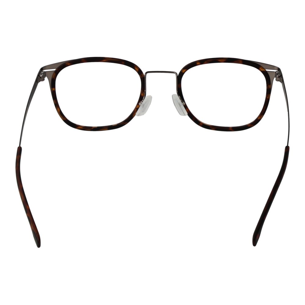 Hugo Boss Brown Stainless Steel Glasses (Frames) - ClickThatClicks 