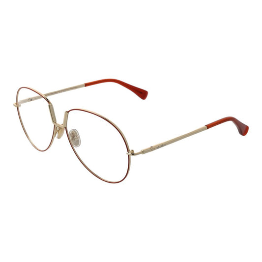 Max Mara Orange Metal Glasses (Frames) - ClickThatClicks 