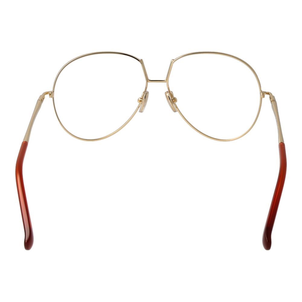 Max Mara Orange Metal Glasses (Frames) - ClickThatClicks 