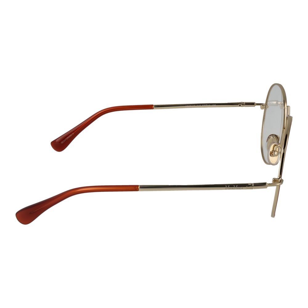 Max Mara Orange Metal Glasses (Frames) - ClickThatClicks 