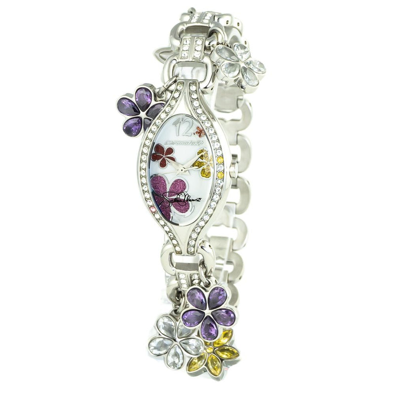 Chronotech Silver Stainless Steel Bracelet Watch