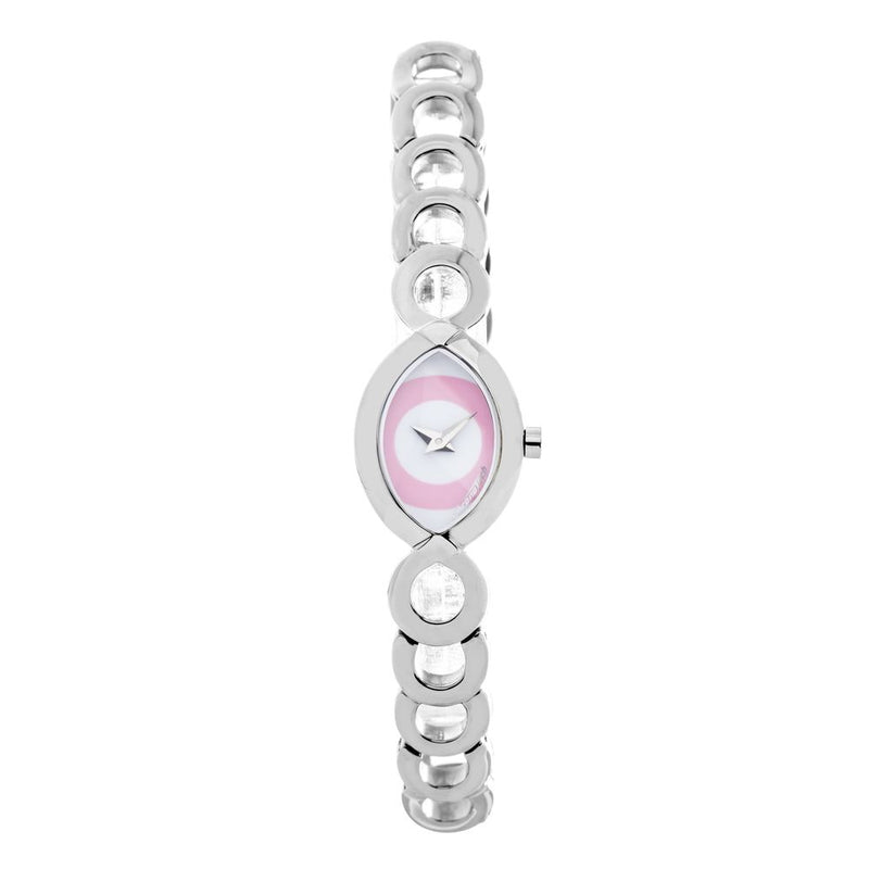 Chronotech Silver Stainless Steel Watch