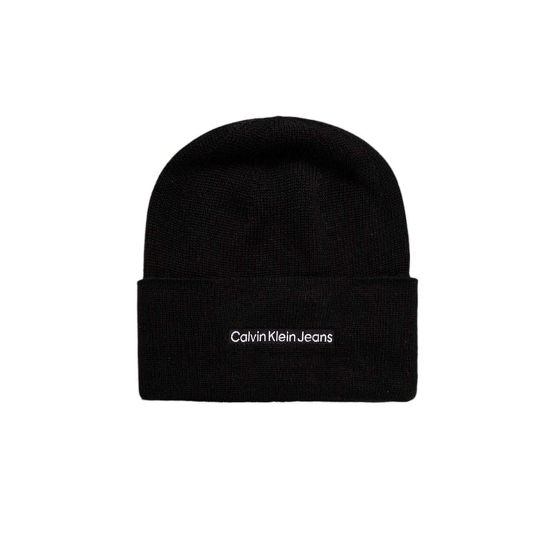 Calvin Klein Jeans Black Cotton Cap (Baseball Hat)