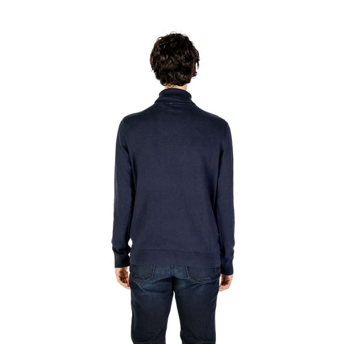 U.S. POLO ASSN. Blue Cotton Turtleneck - ClickThatClicks 