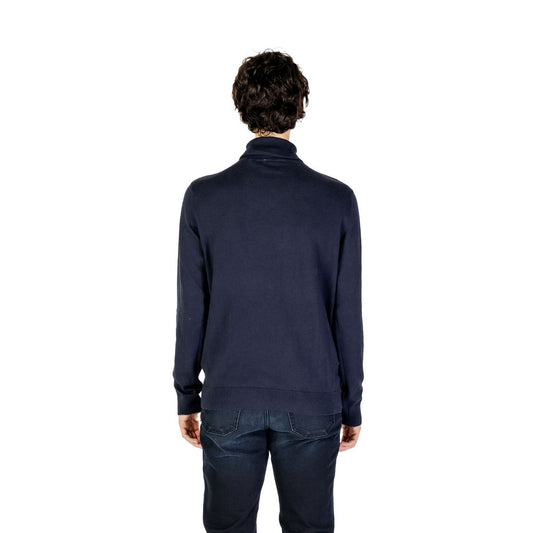 U.S. POLO ASSN. Blue Cotton Turtleneck - ClickThatClicks 