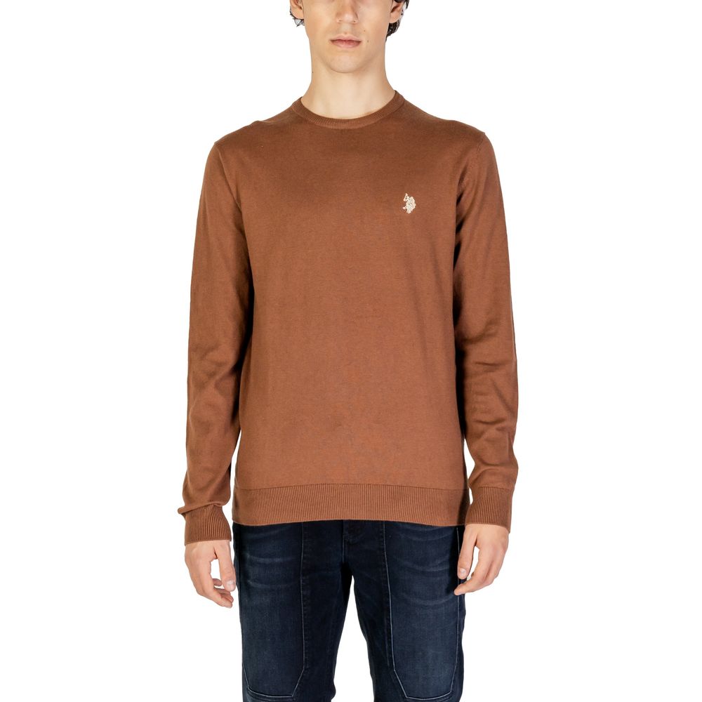 U.S. POLO ASSN. Beige Cotton Sweatshirt - ClickThatClicks 