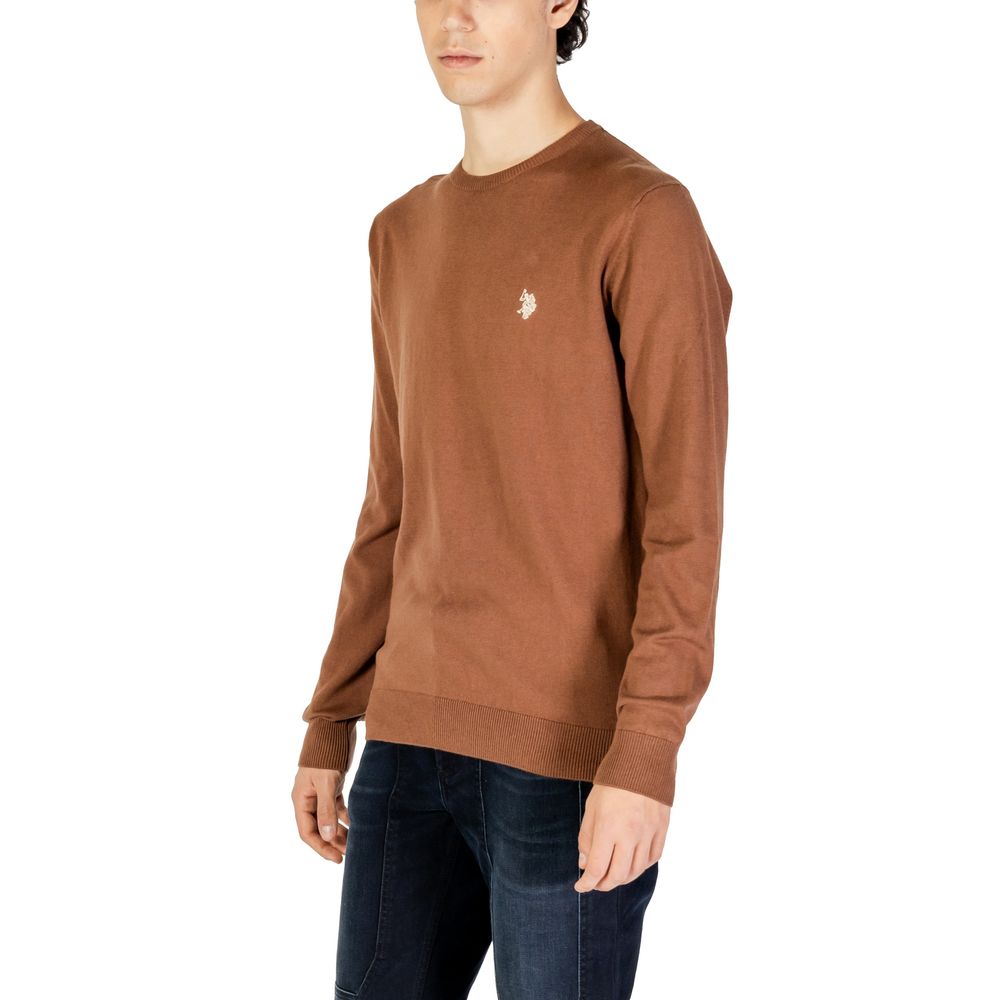 U.S. POLO ASSN. Beige Cotton Sweatshirt - ClickThatClicks 