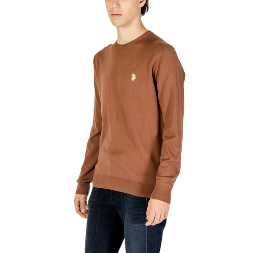 U.S. POLO ASSN. Beige Cotton Sweatshirt - ClickThatClicks 