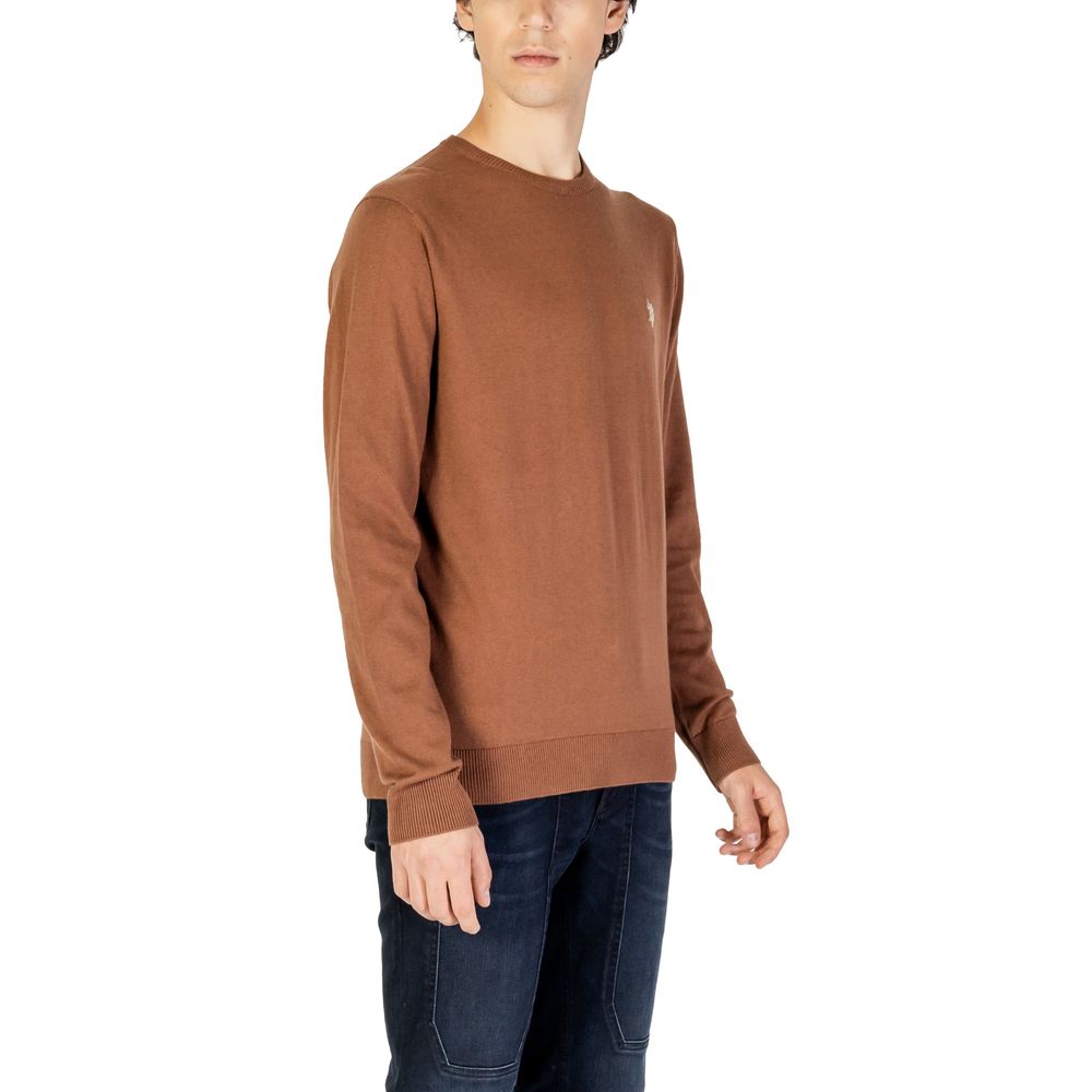 U.S. POLO ASSN. Beige Cotton Sweatshirt - ClickThatClicks 