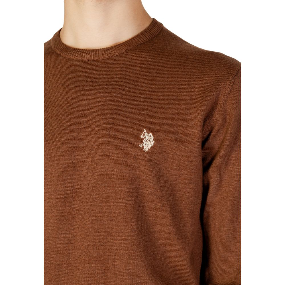 U.S. POLO ASSN. Beige Cotton Sweatshirt - ClickThatClicks 