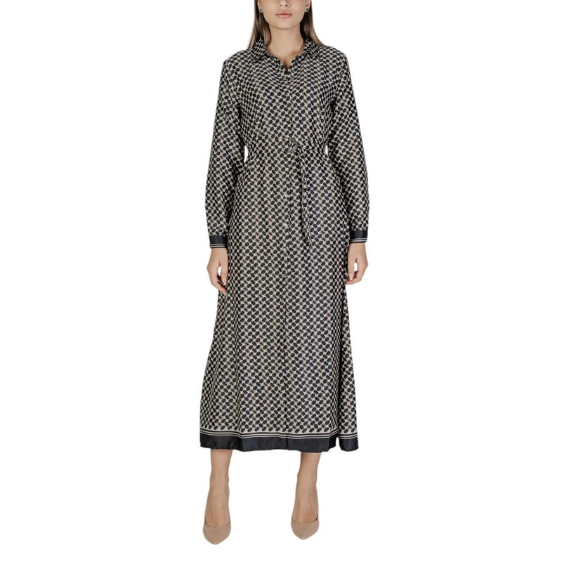 Only Black Recycled Polyester Long Dress