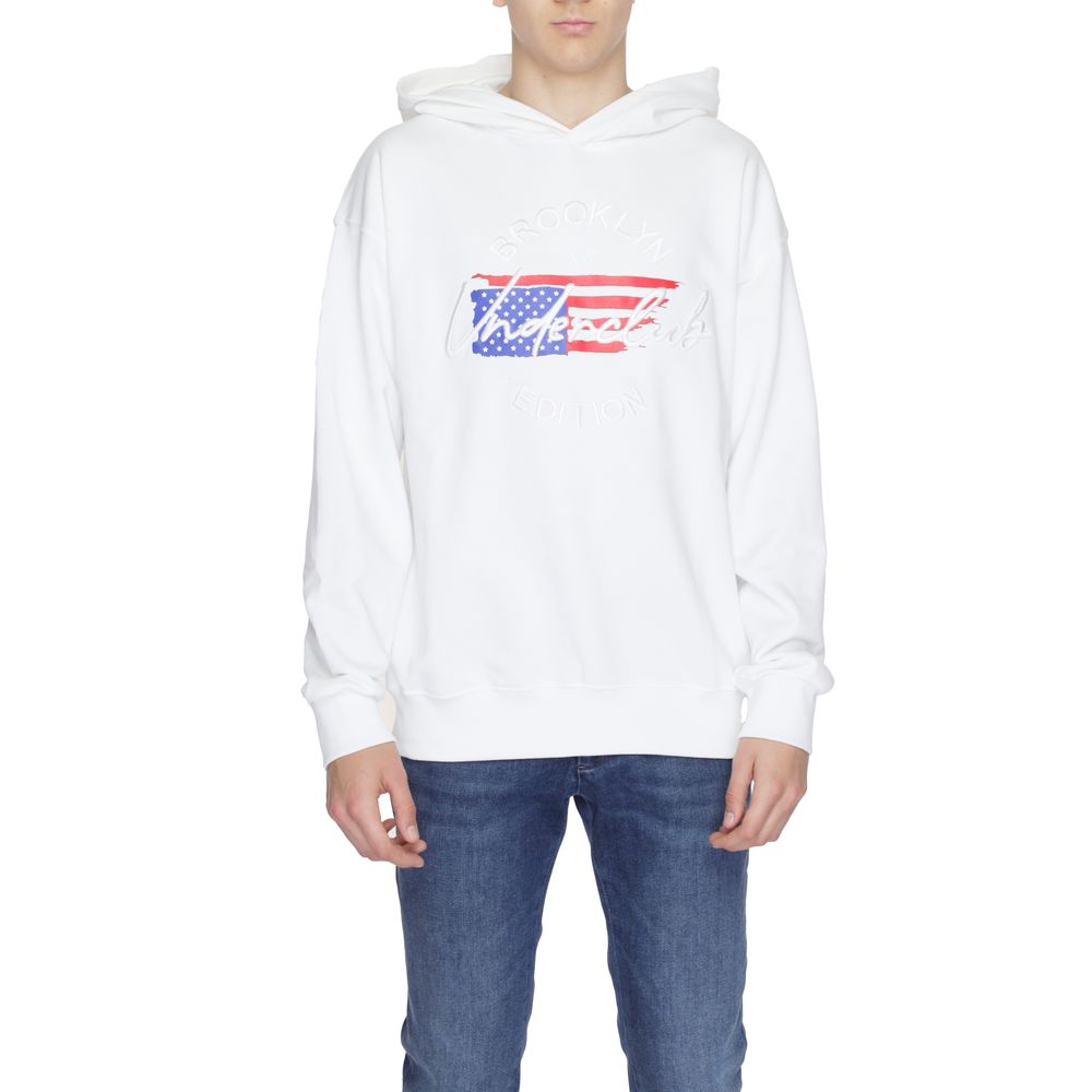 Underclub White Cotton Hoodie - ClickThatClicks 