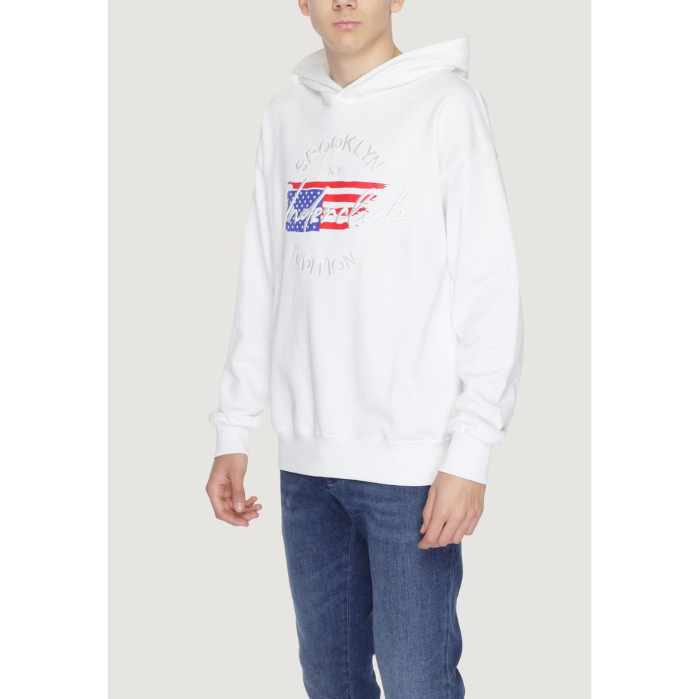 Underclub White Cotton Hoodie - ClickThatClicks 