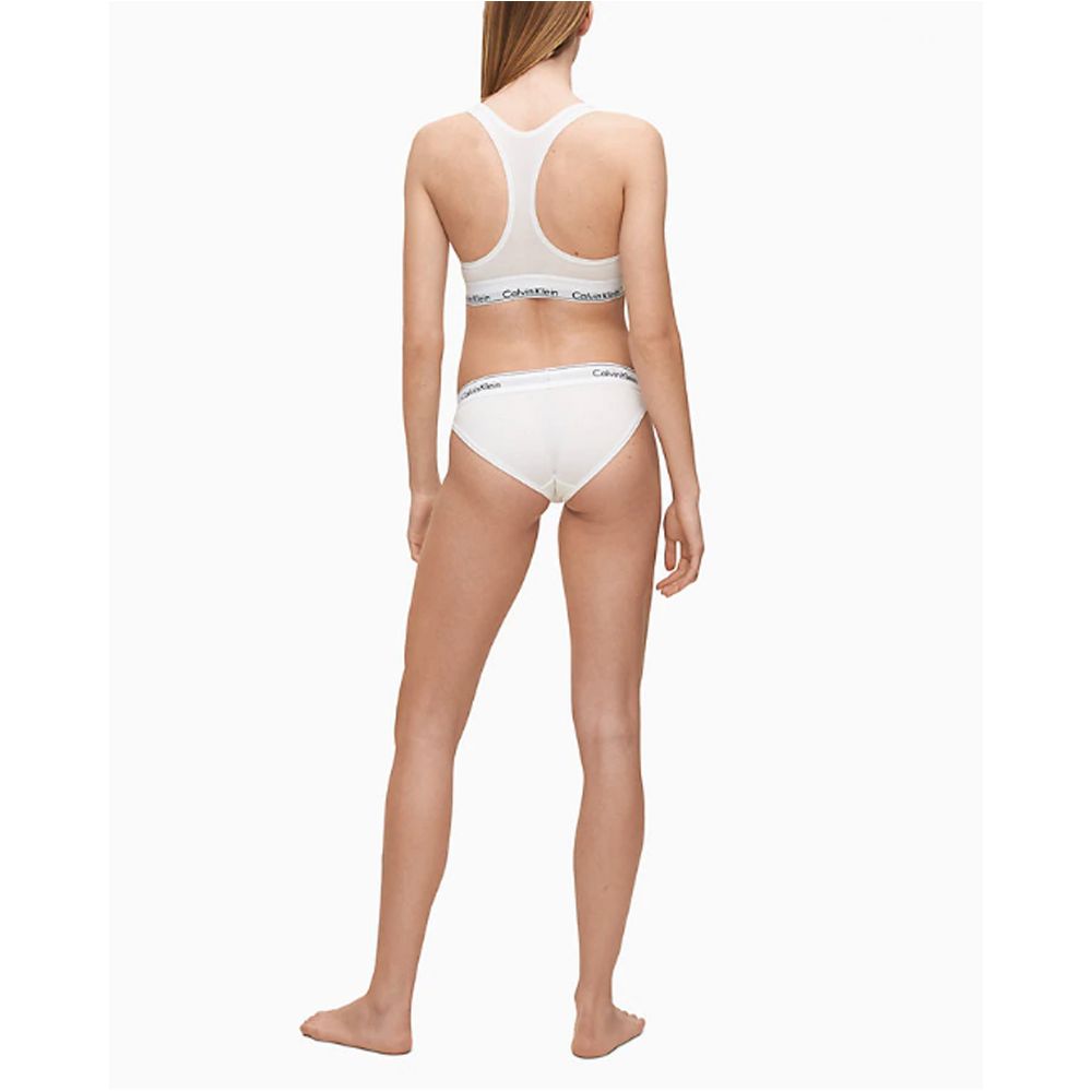 Calvin Klein Underwear White Cotton Pantie - ClickThatClicks 