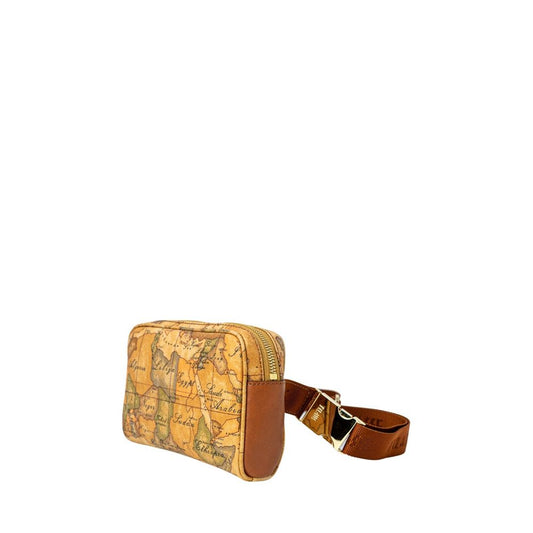 Alviero Martini Prima Classe Beige Leather Belt Bag - ClickThatClicks 