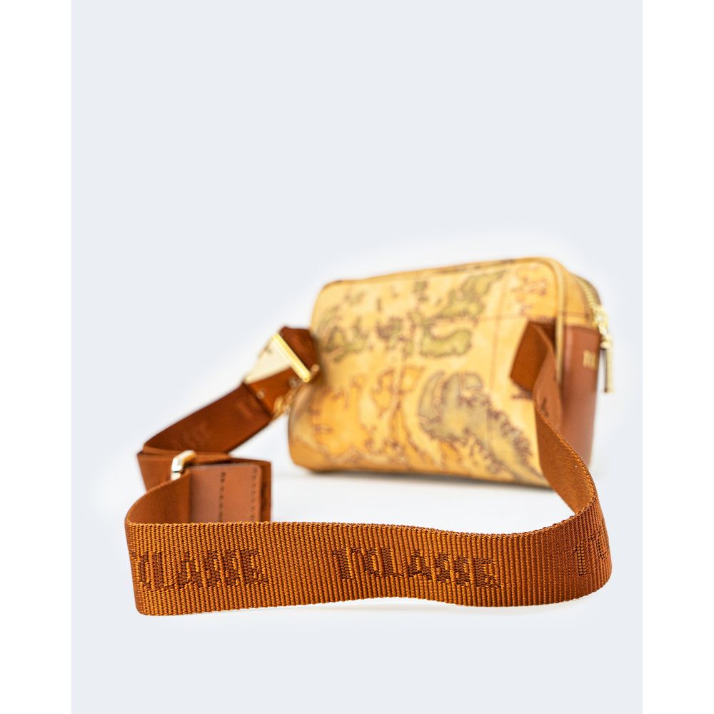 Alviero Martini Prima Classe Beige Leather Belt Bag - ClickThatClicks 