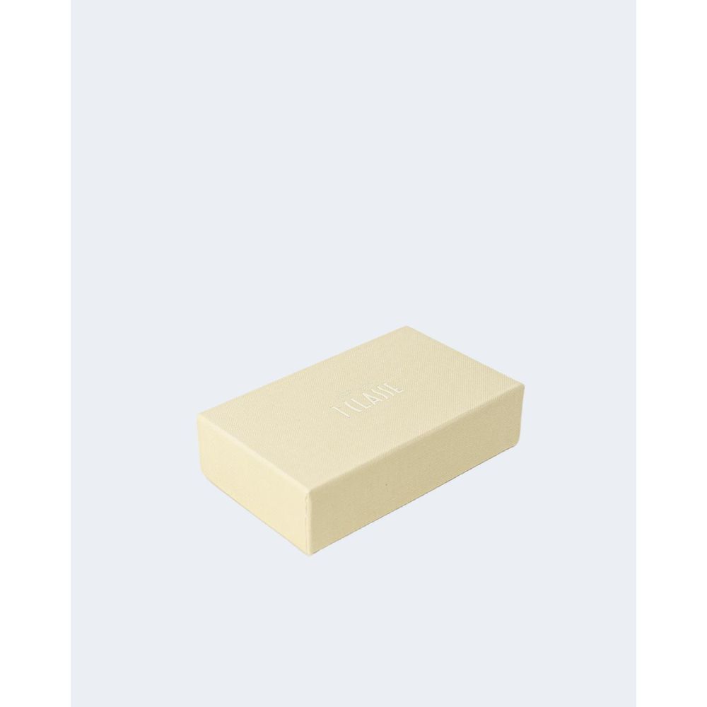 Alviero Martini Prima Classe Beige Leather Keychain - ClickThatClicks 