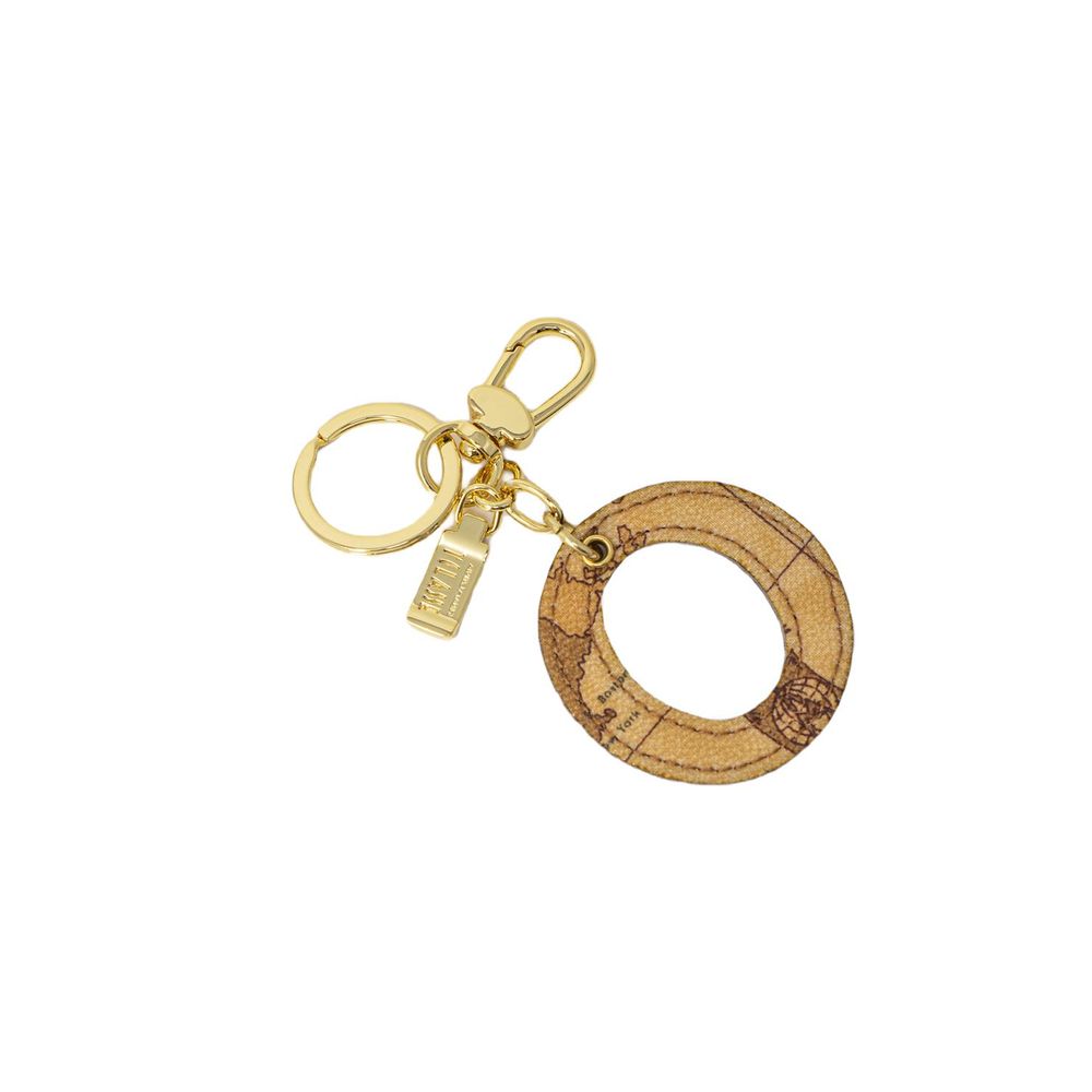 Alviero Martini Prima Classe Beige Polyethylene Keychain - ClickThatClicks 