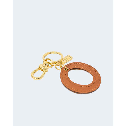 Alviero Martini Prima Classe Beige Polyethylene Keychain - ClickThatClicks 