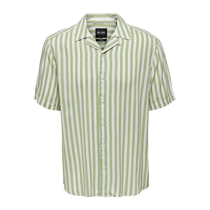 Only & Sons Green Viscose Shortsleeve