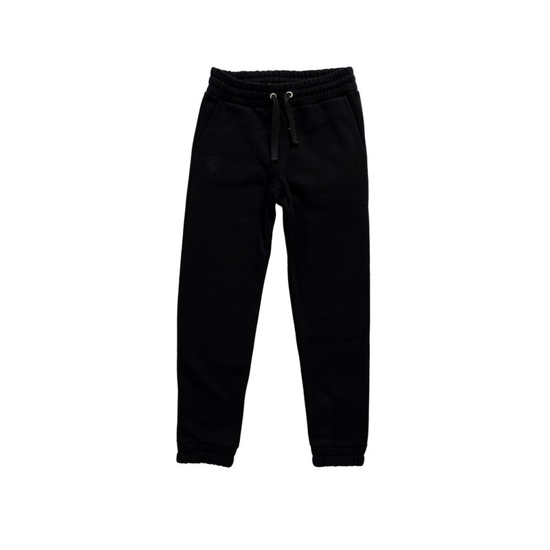 Blauer Black Cotton Joggers (Workout Pants)