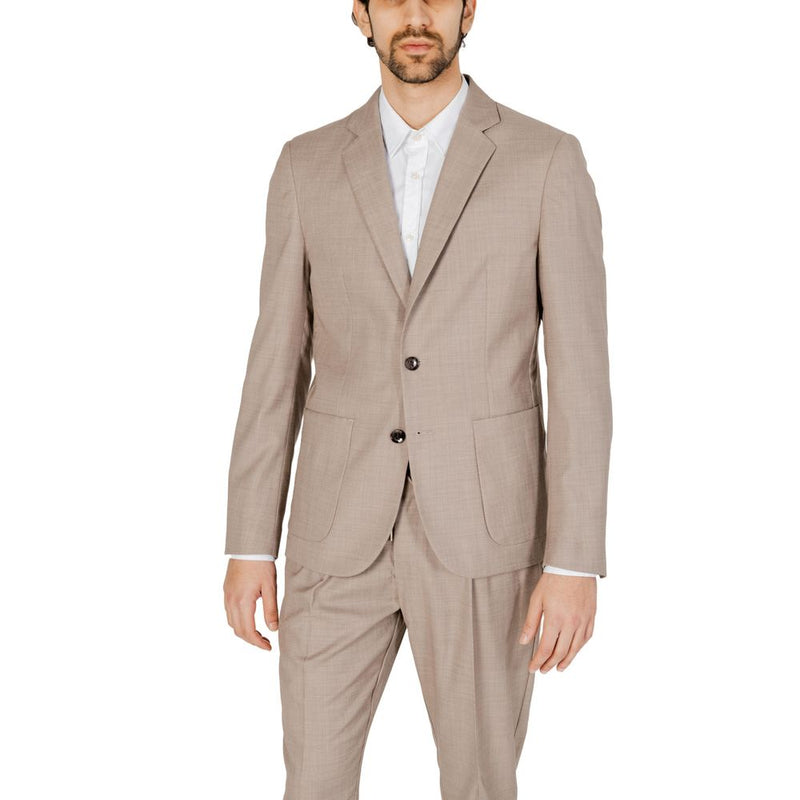 Antony Morato Beige Polyester Blazer