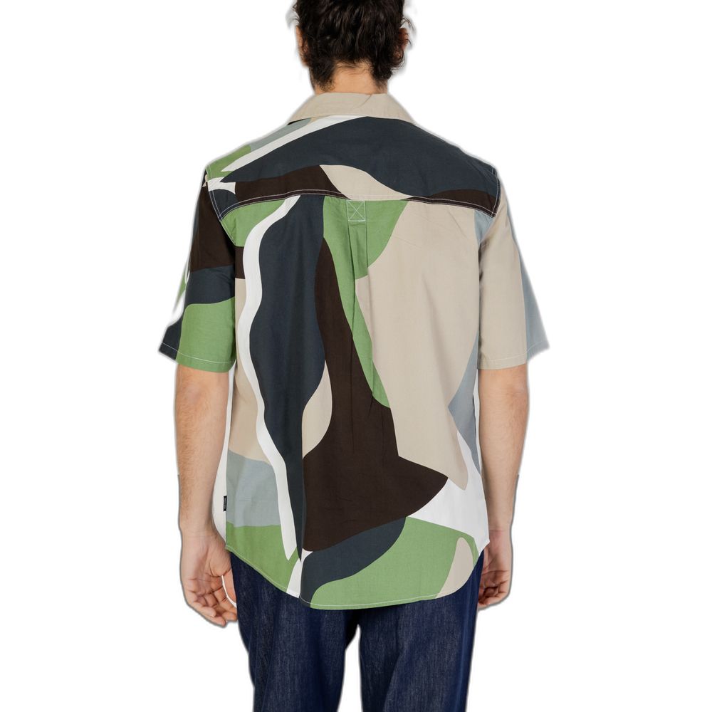 Only & Sons Green Cotton Shortsleeve Shirt - ClickThatClicks 