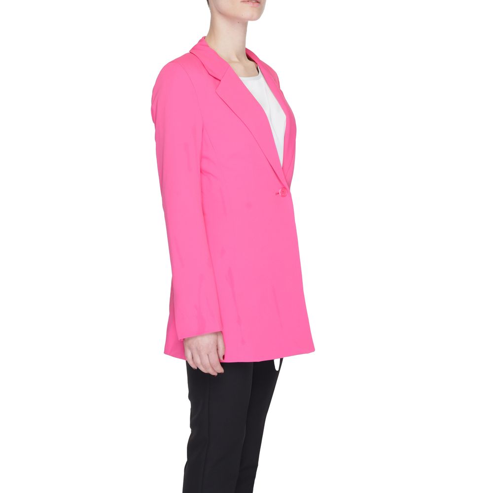Vero Moda Pink Polyester Blazer - ClickThatClicks 