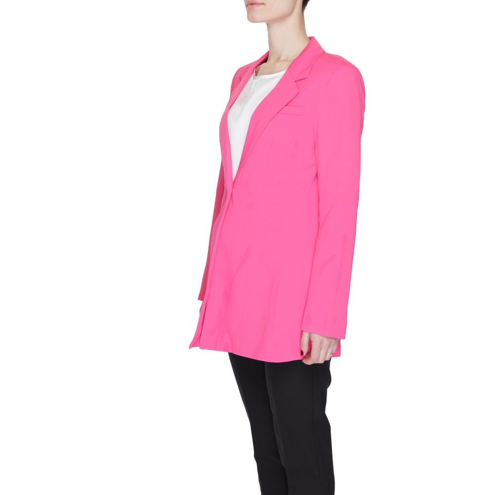 Vero Moda Pink Polyester Blazer - ClickThatClicks 
