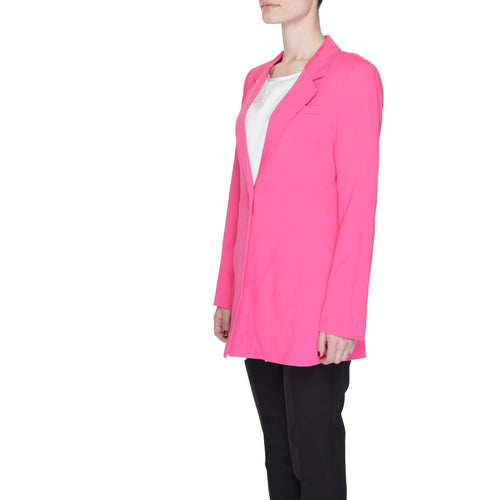 Vero Moda Pink Polyester Blazer - ClickThatClicks 