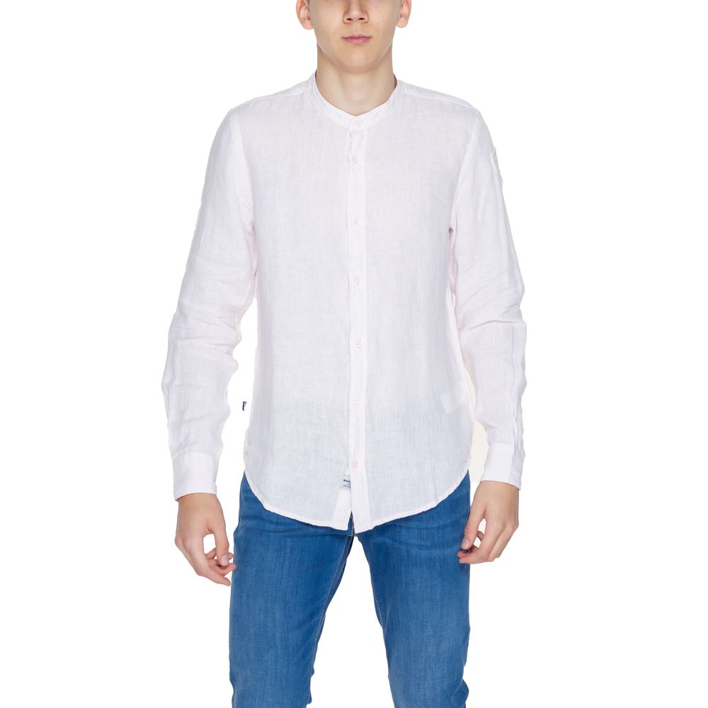 Blauer Multicolor Linen Dress Shirt - ClickThatClicks 