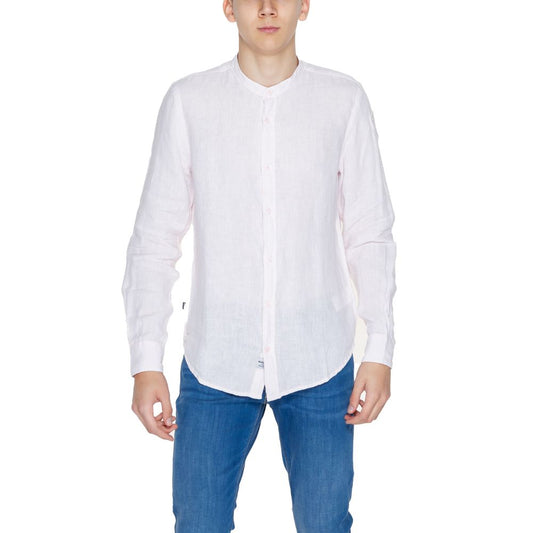 Blauer Multicolor Linen Dress Shirt - ClickThatClicks 