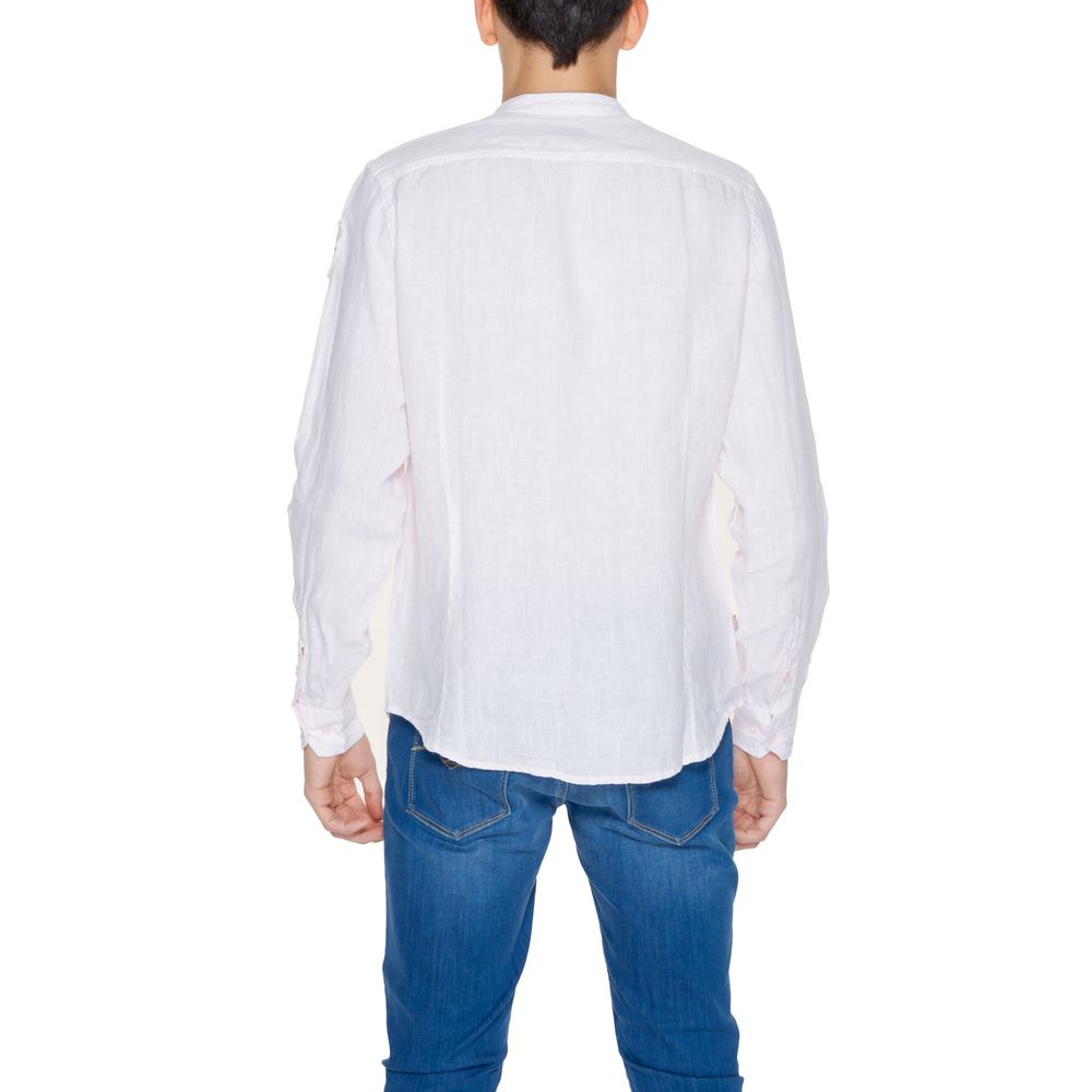 Blauer Multicolor Linen Dress Shirt - ClickThatClicks 