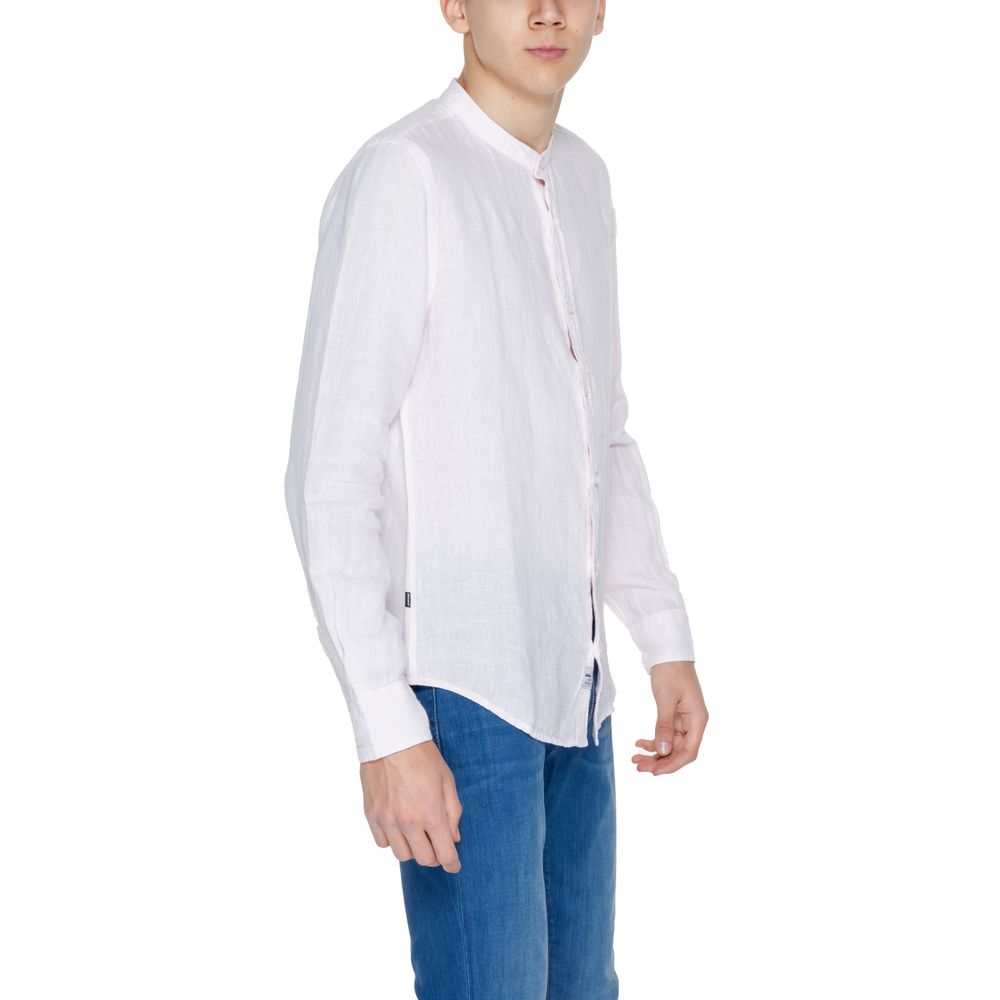 Blauer Multicolor Linen Dress Shirt - ClickThatClicks 