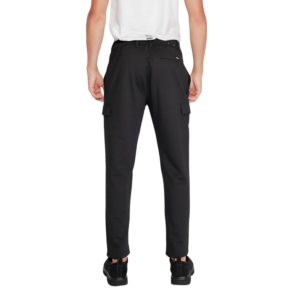 Calvin Klein Black Recycled Polyester Joggers (Workout Pants) - ClickThatClicks 