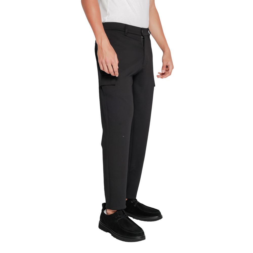 Calvin Klein Black Recycled Polyester Joggers (Workout Pants) - ClickThatClicks 