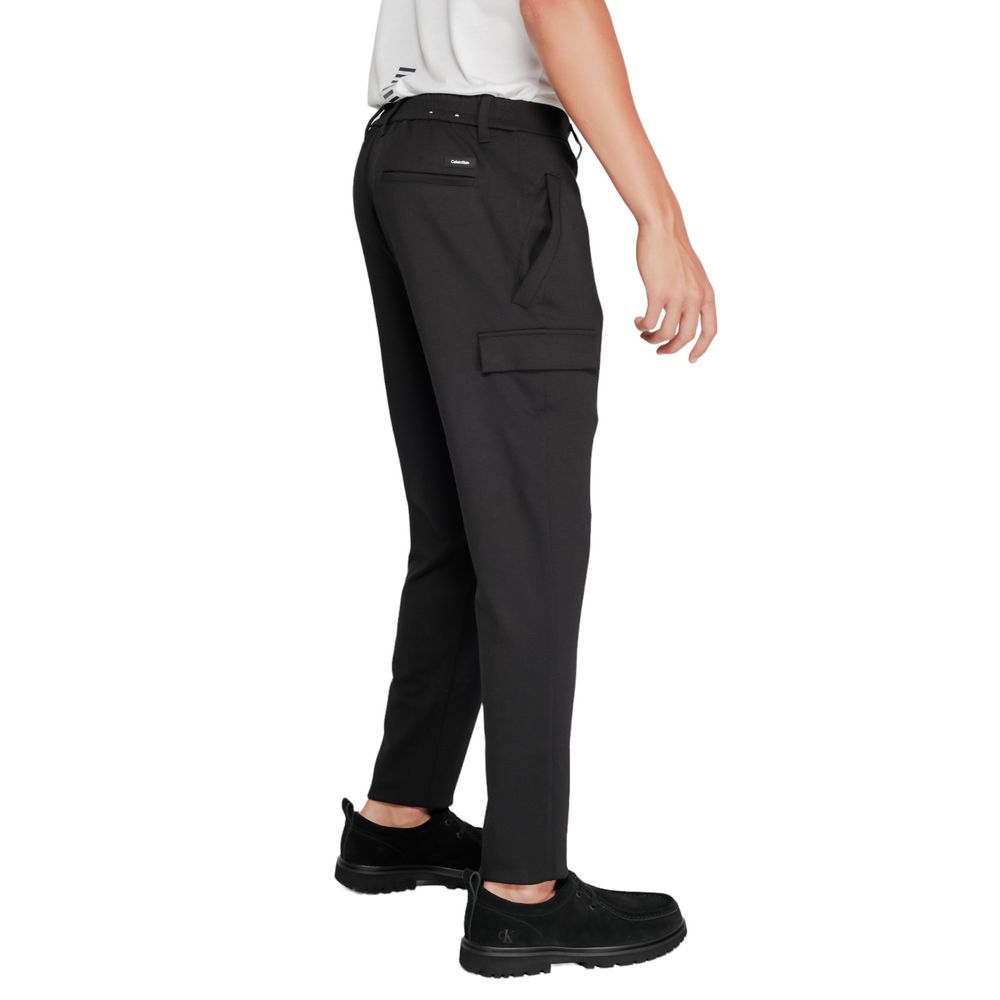 Calvin Klein Black Recycled Polyester Joggers (Workout Pants) - ClickThatClicks 