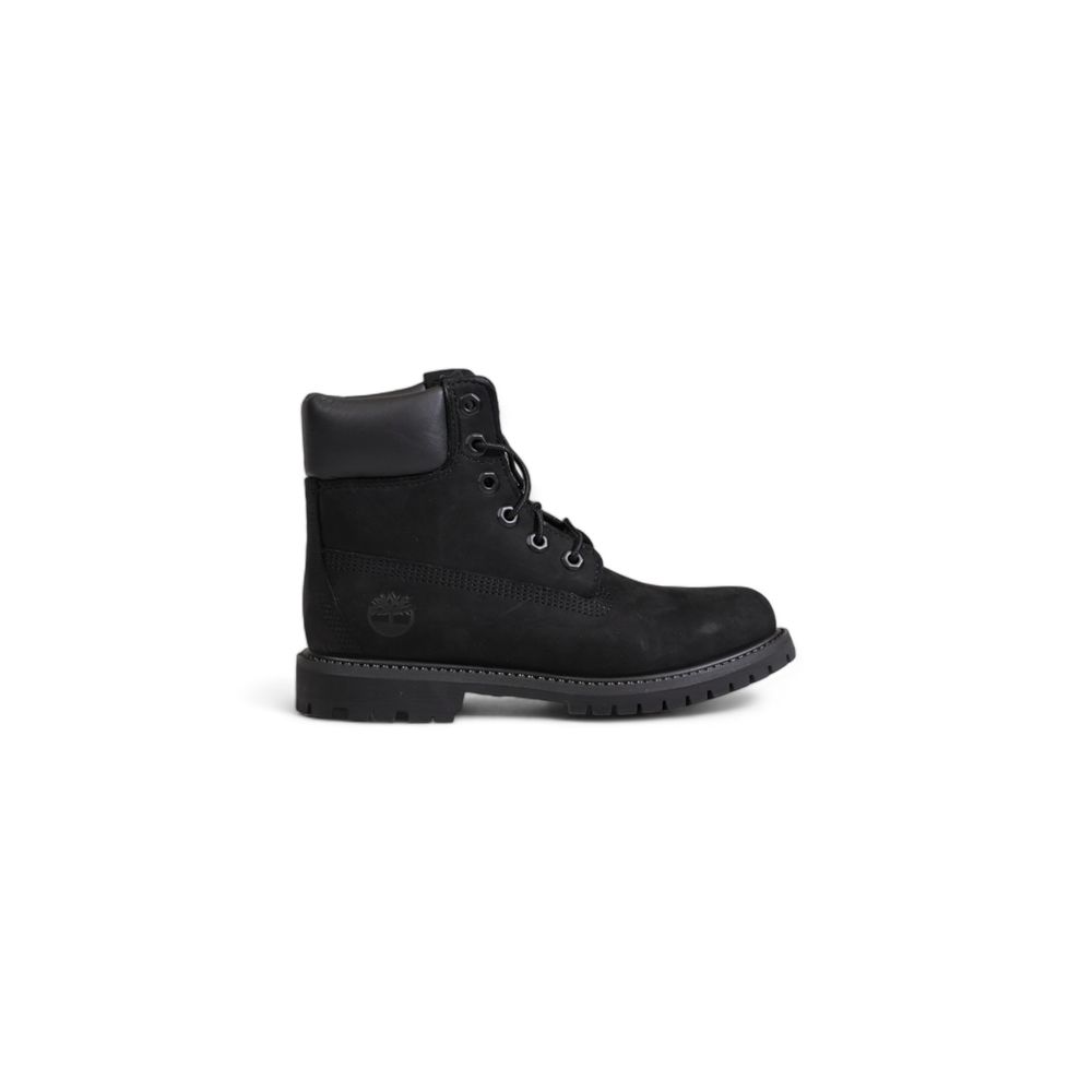 Timberland Black Recycled Leather Lace-Up Boots - ClickThatClicks 