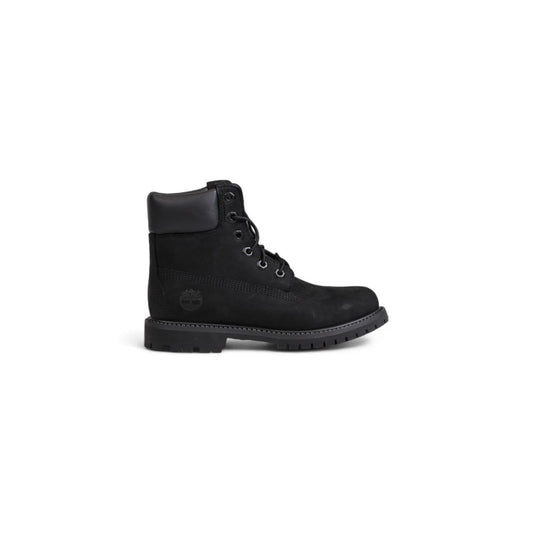 Timberland Black Recycled Leather Lace-Up Boots - ClickThatClicks 