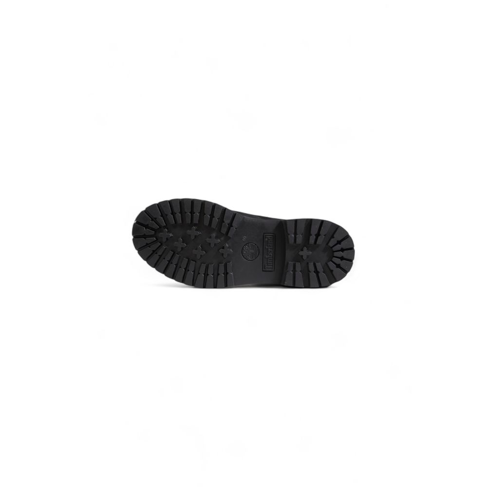 Timberland Black Recycled Leather Lace-Up Boots - ClickThatClicks 