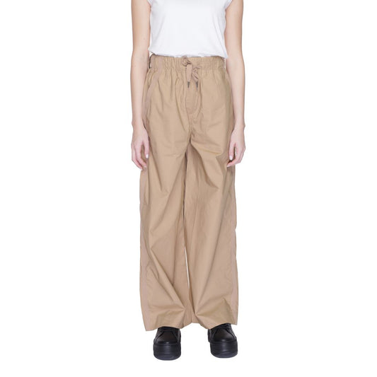 Blauer Beige Cotton Casual Pants - ClickThatClicks 