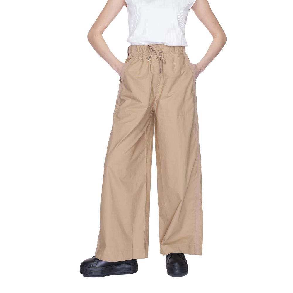 Blauer Beige Cotton Casual Pants - ClickThatClicks 