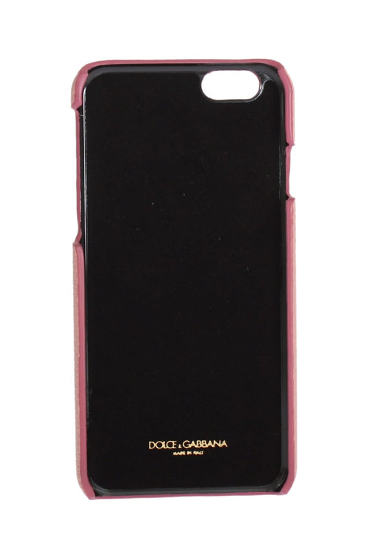 Dolce & Gabbana Pink Leather Heart Phone Cover - ClickThatClicks 