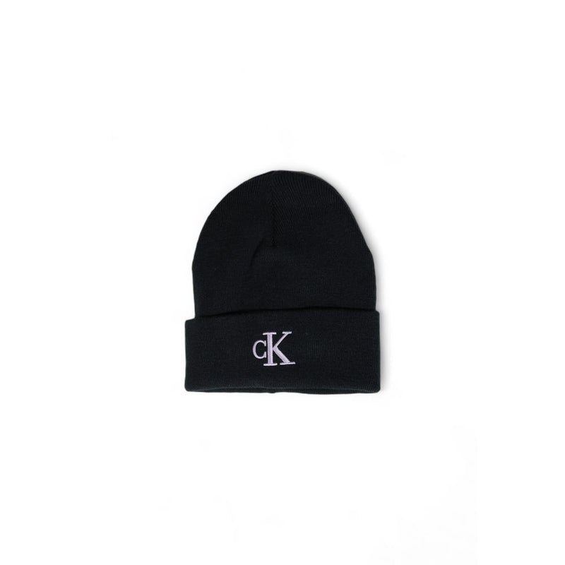 Calvin Klein Jeans Black Recycled Polyester Cap (Baseball Hat)