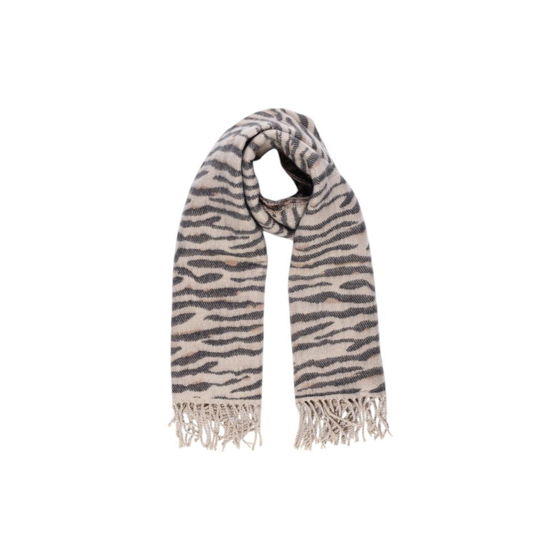 Pieces Beige Marabou Scarf