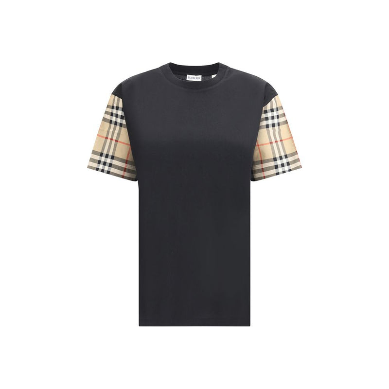 Burberry Black Cotton T-Shirt